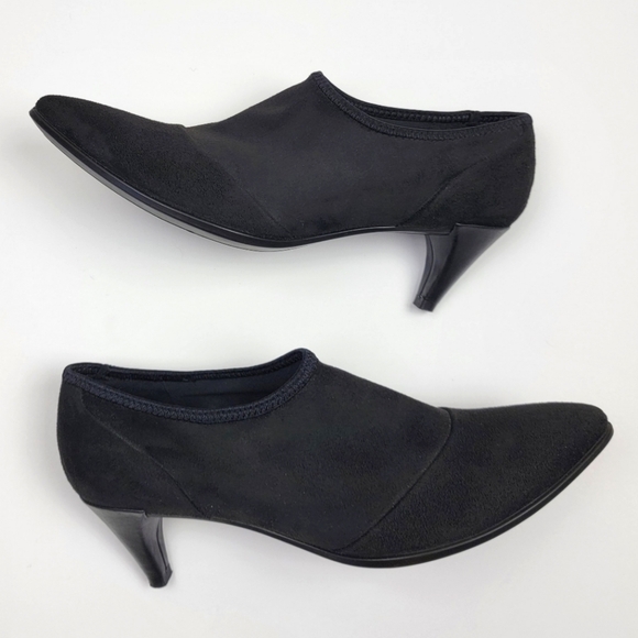 Ecco Shoes - Ecco Shape 45 Pointy Sleek Slip On Heels Booties 39
